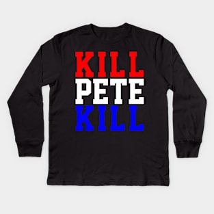 KillPeteKill Kids Long Sleeve T-Shirt